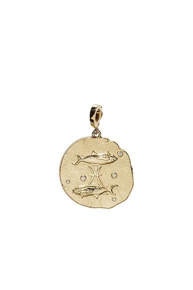 Of The Stars Pisces Large Coin Charm