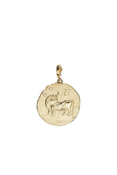 Of The Stars Taurus Large Coin Charm