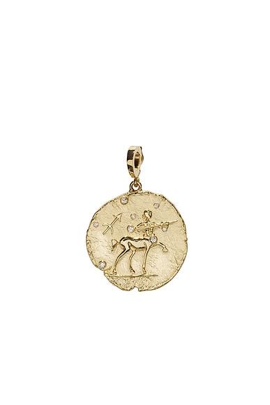 Of The Stars Sagittarius Large Coin Charm