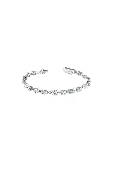 Multi Shape Diamond Bracelet