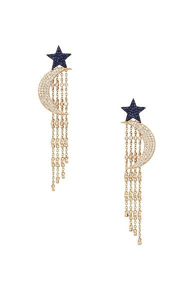 Star Moon Earring